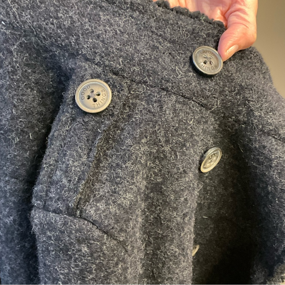 Zara Knitwear Jacket, Youth Size 13 - 14, Double Breasted, Decorative Buttons - Picture 12 of 14